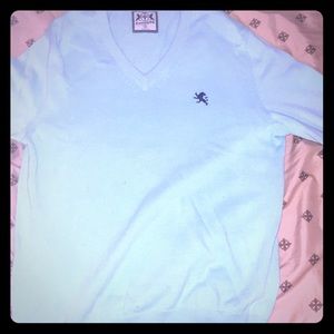 Express sky blue sweater small size